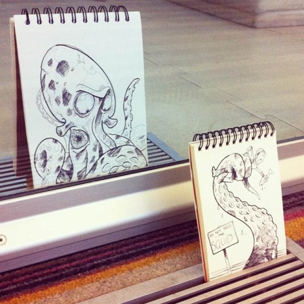 Рисунки для срисовки в скетчь бук