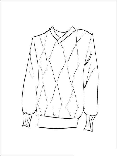 Кофта для рисования