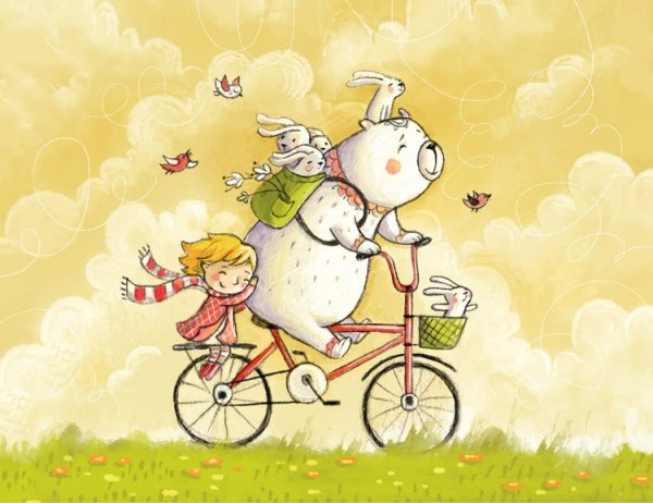 Открытка улыбнись стильная