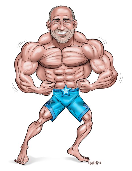 Бодибилдинг карикатуры