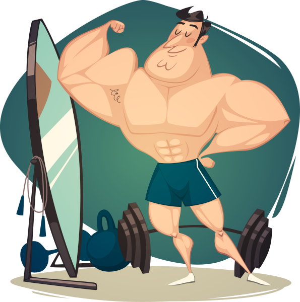 Силач мультяшный