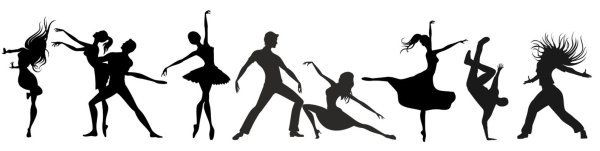 Силуэты танцы хореография