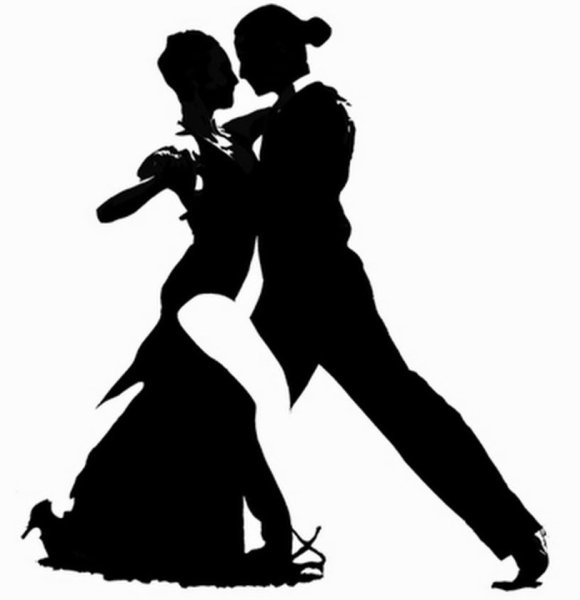 Танго Аргентинское силует