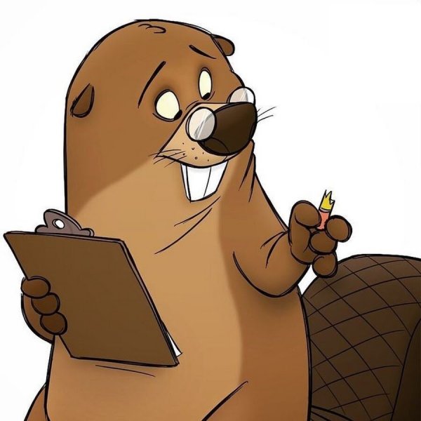 Бобр смешной