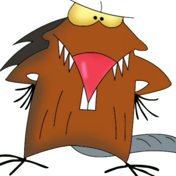 Прикольный бобер