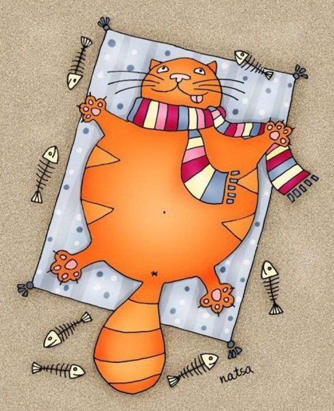 С днем рождения смешной кот