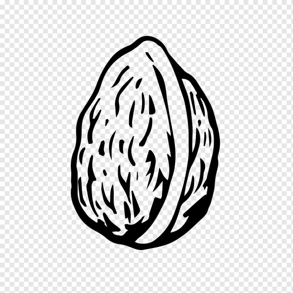 Орешки чёрно белое