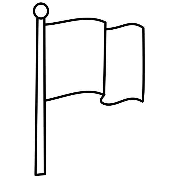 Флажок раскраска