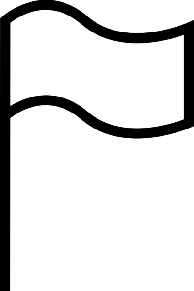 Флаг контур