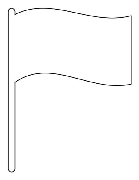 Флажок раскраска