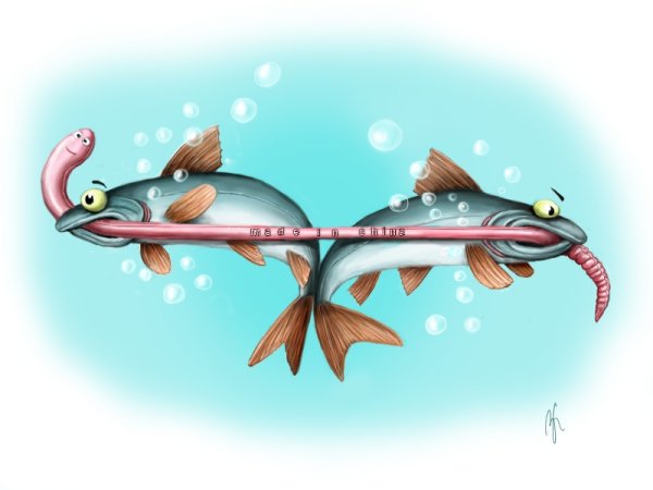 Веселые знаки зодиака рыбы