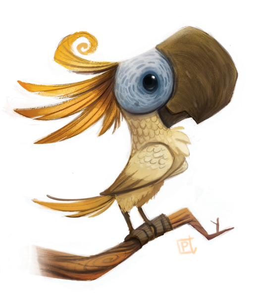 Смешные мультяшные птицы