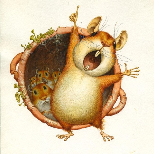 Смешные рисунки хомяков