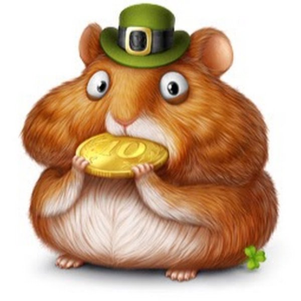 Хомяк с деньгами