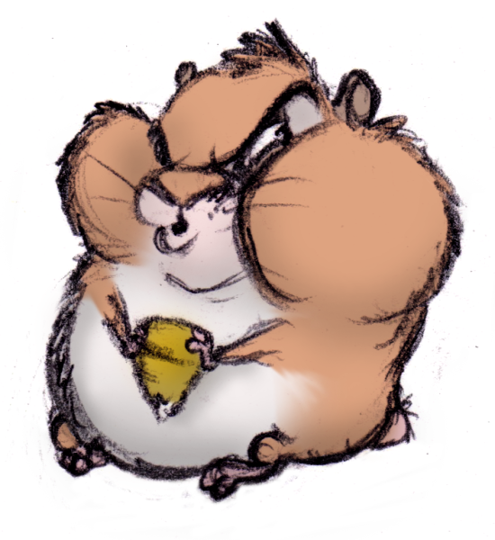 Хомяк из мультика