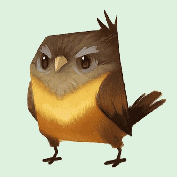 Прикольные мультяшные воробьи