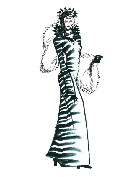 Круэлла де Виль Эмма Стоун арт