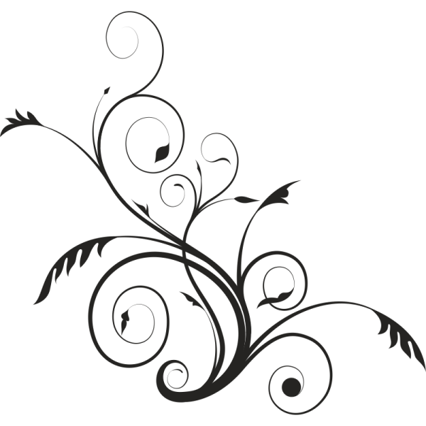 Цветочные завитки