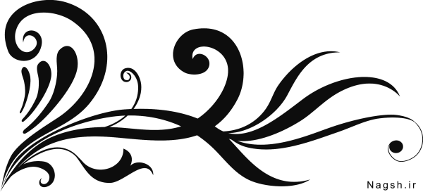 Завитки трафарет