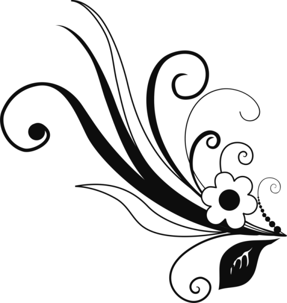 Изящный завиток