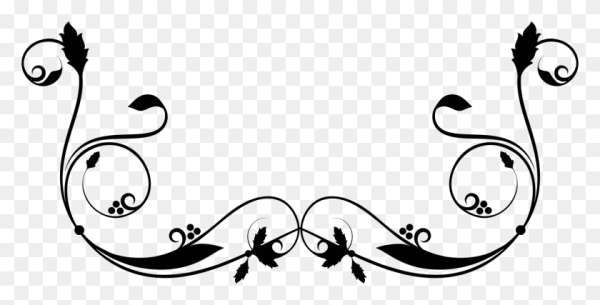 Завиток для текста на белом фоне