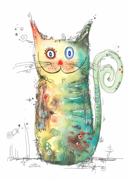 Смешные коты Марии Ван Брюгген