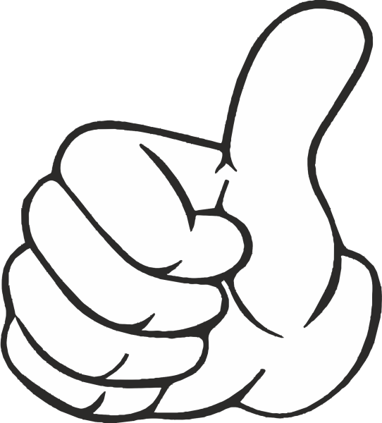 Жест большой палец