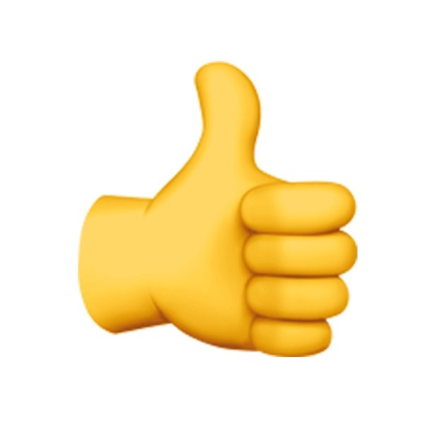 Поднятый вверх большой палец