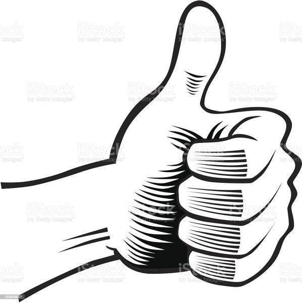 Рука с поднятым большим пальцем