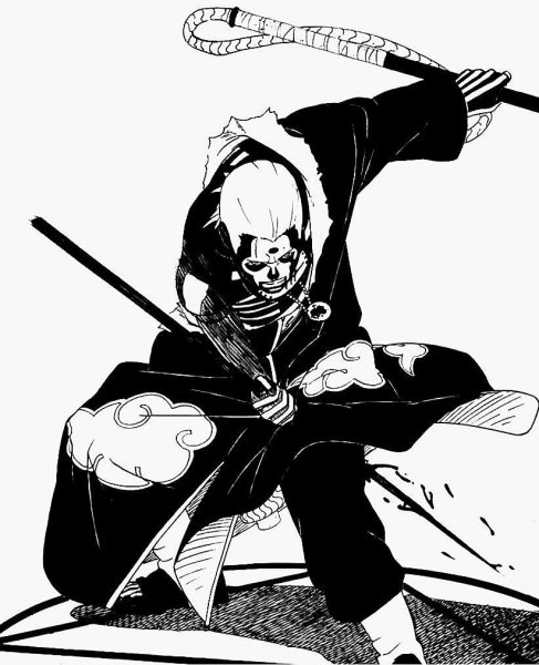 Манга Наруто Хидан