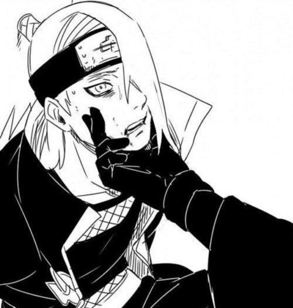 Наруто Манга Дейдара Наруто