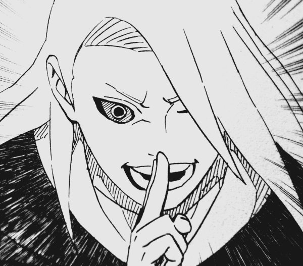 Манга Наруто Дейдара