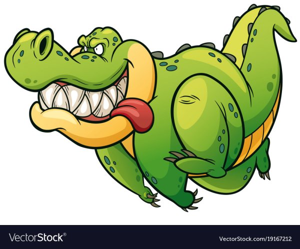Фото мультяшного крокодила