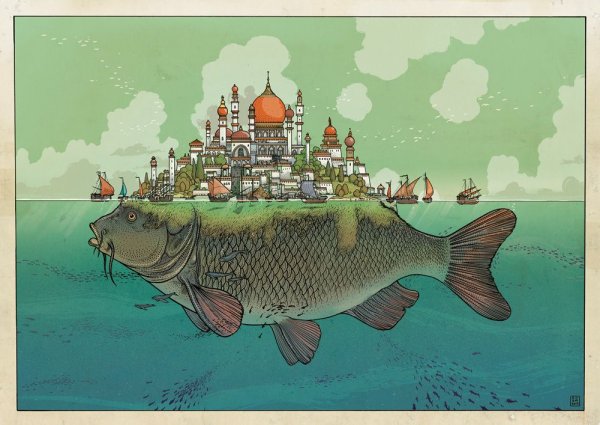 Синдбад мореход рыба остров