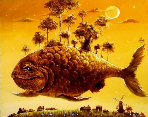 Рыбы Антона Горцевича картины