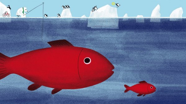 Большая рыба арт