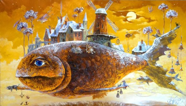 Чудо юдо рыба кит Васнецов