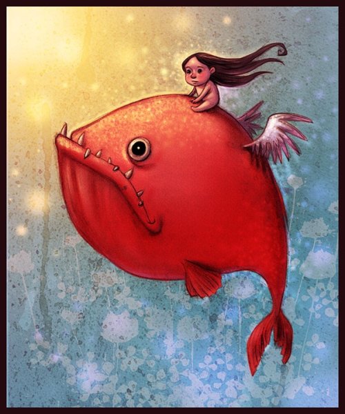 Рыбы весёлые