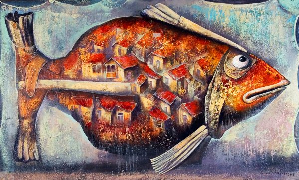 Художник Эмзар Хабулиани