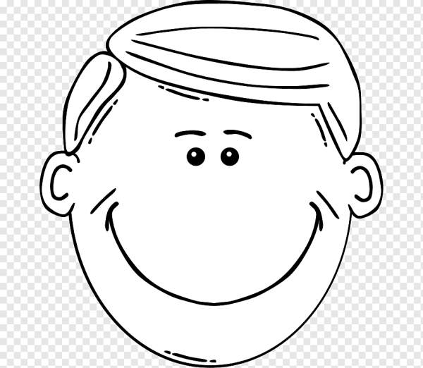 Смешные лица детей раскраски