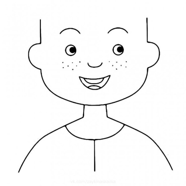 Смешные лица рисунки