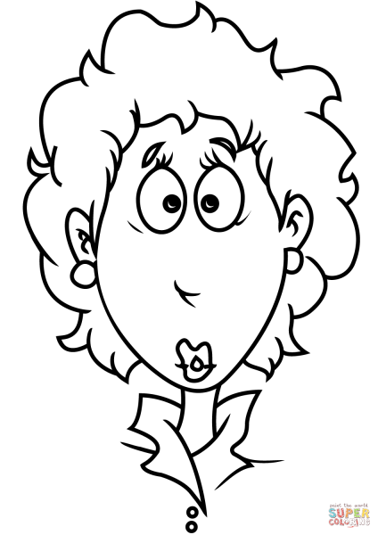 Мультяшное лицо