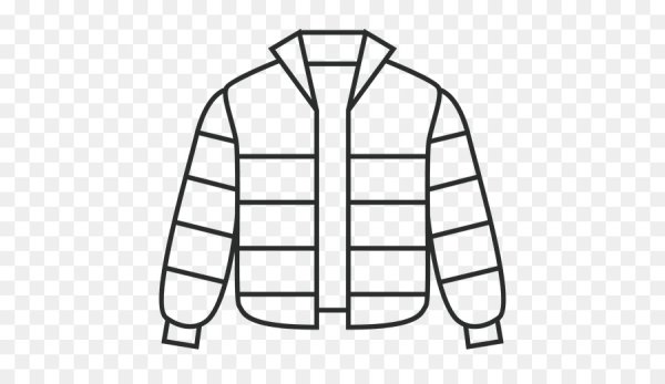 Силуэт мужской куртки