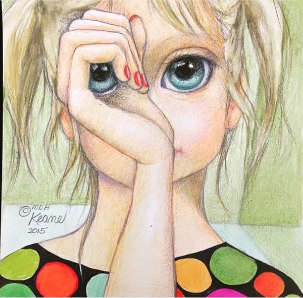 Рисунки Маргарет Кин