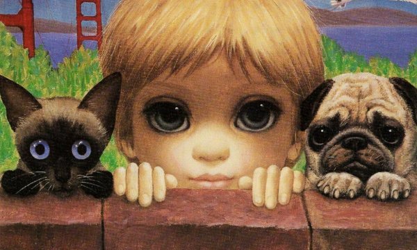 Рисунки Маргарет Кин