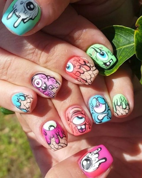 Прикольный маникюр