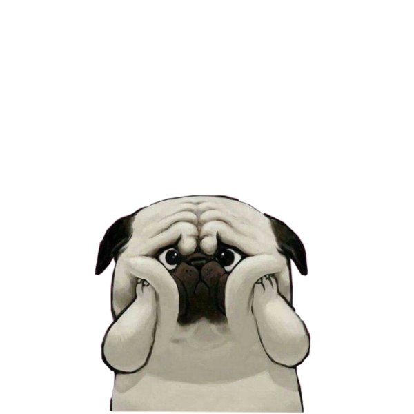 Мультяшные мопсики