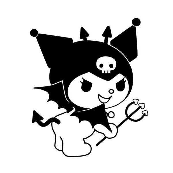 Тату Китти Kuromi