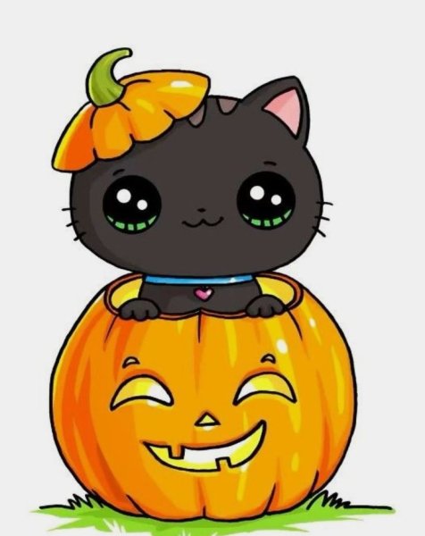 Срисовки на Хэллоуин