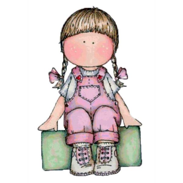 Кукла Тильда рисунок